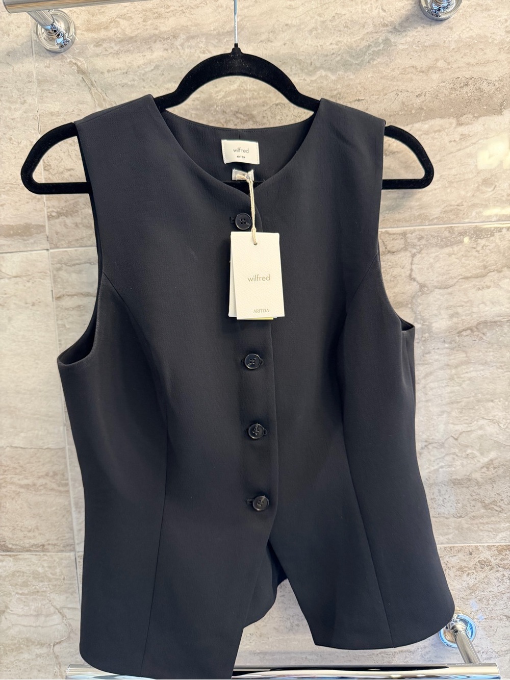 Aritzia Wilfred Regal Vest- Crepette
